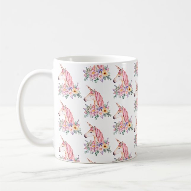 Unicorn Coffee Mug (Left)