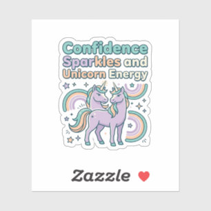 Unicorn Confidence Sparkles and Unicorn Energy Tre