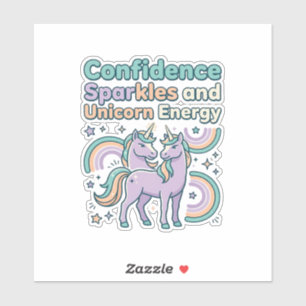 Unicorn Confidence Sparkles and Unicorn Energy Tre