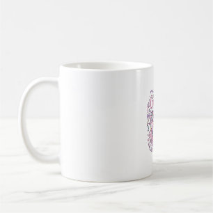 Unicorn Coquette Bow Unicorn Cute Pastel Graphic T Coffee Mug