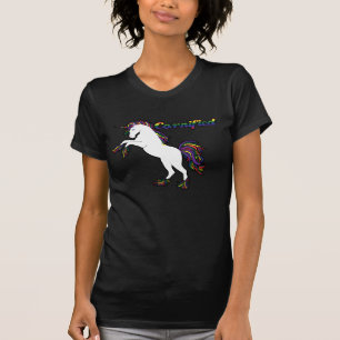 Unicorn Cornified and Customisable T-Shirt