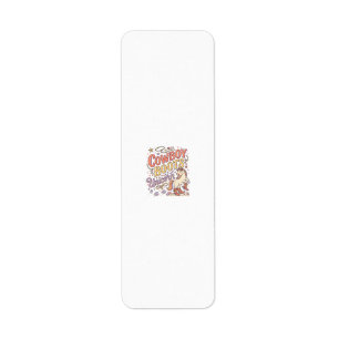 Unicorn Cowboy Boots Unicorn Whimsical Zazzle Desi Return Address Label