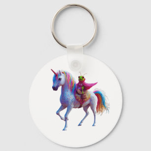 Unicorn Critter Key Ring