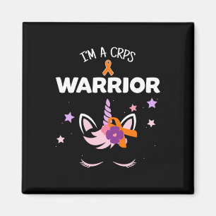 Unicorn CRPS Warrior RSD CRPS Awareness Magnet
