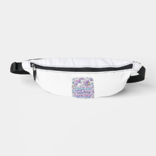 Unicorn Crystal Healing Unicorn Gift Idea Vector D Bum Bags