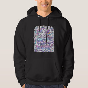 Unicorn Crystal Healing Unicorn Gift Idea Vector D Hoodie