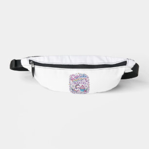 Unicorn Cupcake Unicorn Bakery White Background Pr Bum Bags