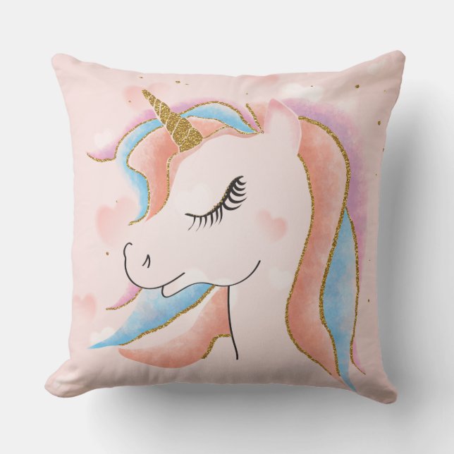 Unicorn Cushion (Front)