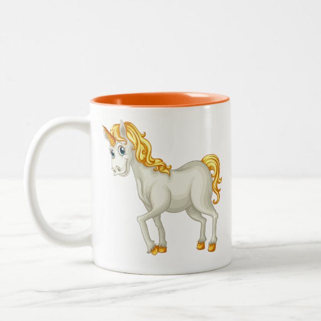 Unicorn custom name mugs (Left)