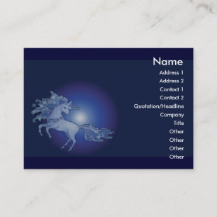 unicorn - Customisable Business Card