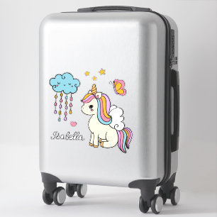 Unicorn Cute Whimsical Girly Personalised Name