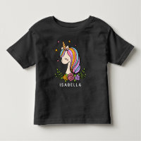 Unicorn Cute Whimsical Girly Personalised Name