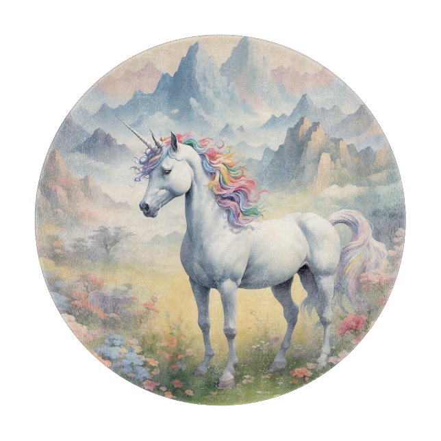 Unicorn Cutting Board (Front)