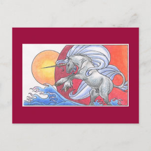 Unicorn Cycle - Summer ©1999 Postcard