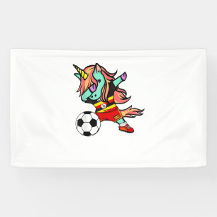 Unicorn Dab Uganda Soccer Jersey Ugandan Football Banner