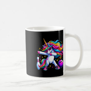Unicorn Dabbing Bowling Squad Birthday Coffee Mug