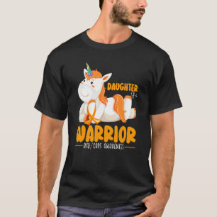 Unicorn Daughter Of A Warrior Support Supporter RS T-Shirt