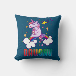 unicorn Dayenu Passover Song Pesach Seder Dinner Cushion