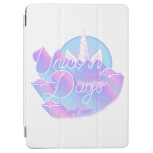 Unicorn Days iPad Cover Case White