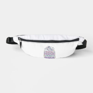 Unicorn Dental Hygienist but Make It Magical Cute Bum Bags