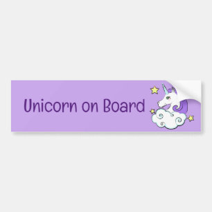 Unicorn Design  Bumper Sticker