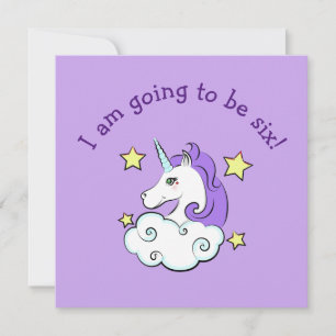 Unicorn Design Invitation