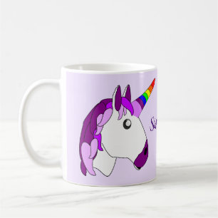 Unicorn Design Personalised Coffee Mug