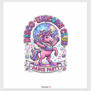 Unicorn Disco Unicorn Club Commercial Shirt Graphi