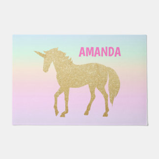 Unicorn Door Mat 24" x 36"