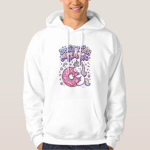 Unicorn Doughnut Touch My Magic Gift Idea Sticker  Hoodie