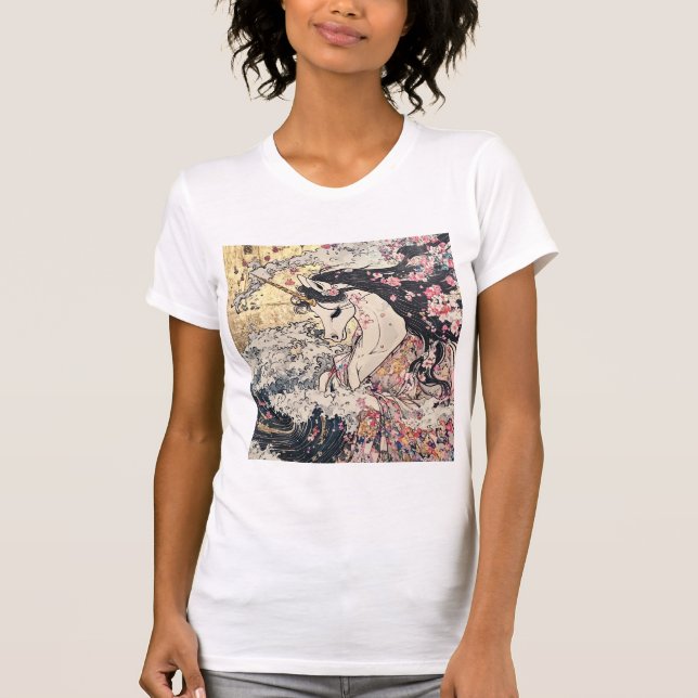 Unicorn drawing T-Shirt (Front)