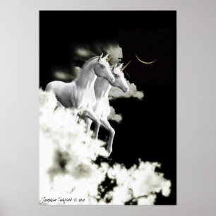 Unicorn dreaming poster