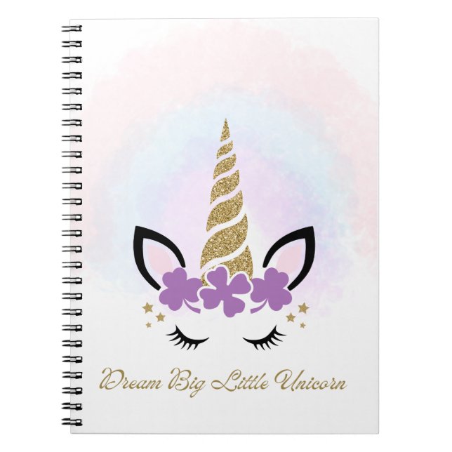 Unicorn Dreams Notebook (Front)