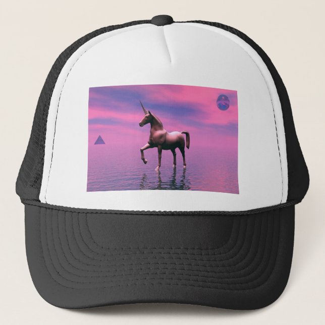 Unicorn Dreams Trucker Hat (Front)