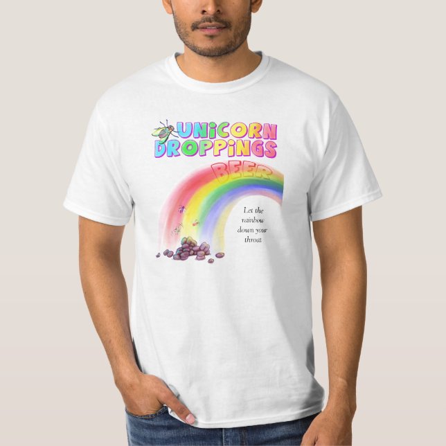 Unicorn Droppings T-Shirt (Front)