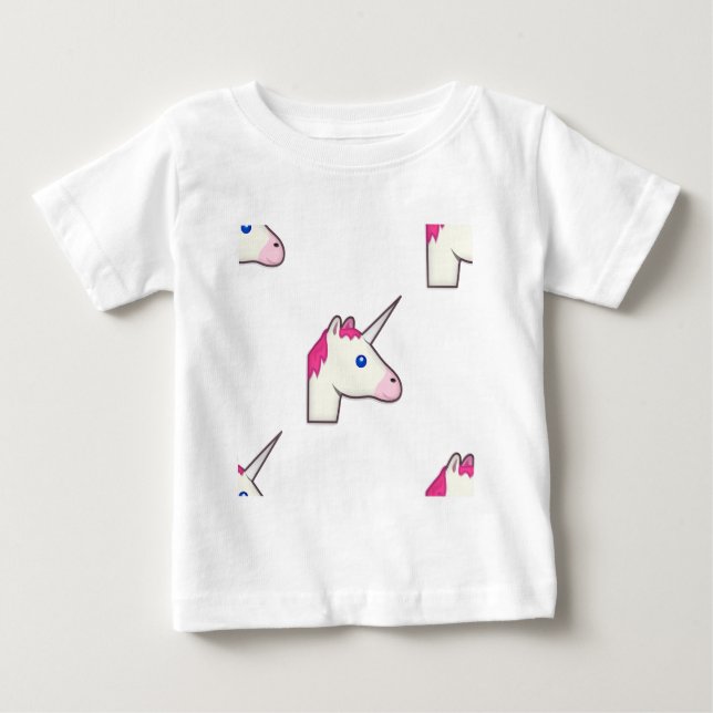 unicorn emoji baby T-Shirt (Front)