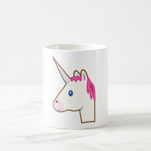 Unicorn emoji coffee mug