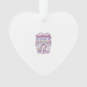 Unicorn Emotionally Attached to Unicorns Original Ornament