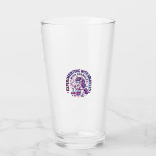 Unicorn Experimenting with Sparkles Commercial Cut Glass