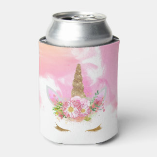 Unicorn Face Can Cooler
