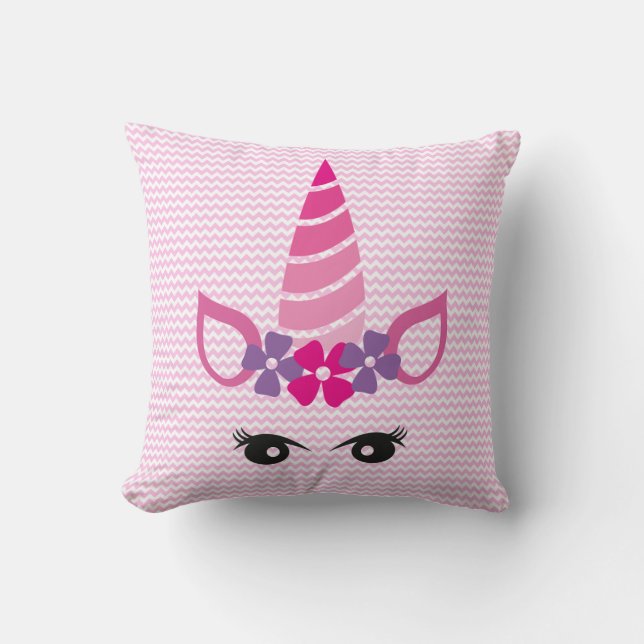 Unicorn Face Cushion (Front)