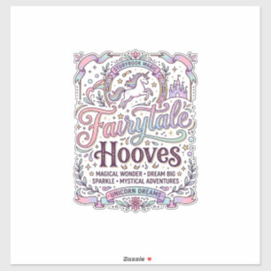 Unicorn Fairytale Hooves Original Merch Design_1