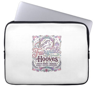 Unicorn Fairytale Hooves Original Merch Design_1 Laptop Sleeve