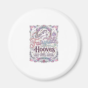 Unicorn Fairytale Hooves Original Merch Design_1 Magnet