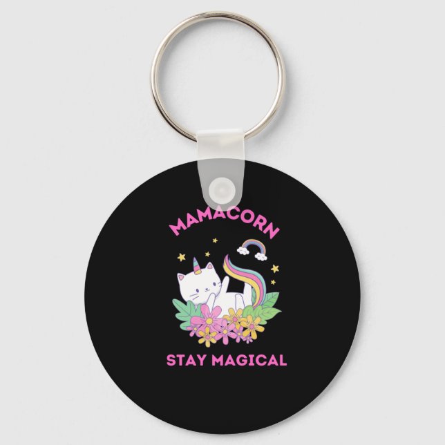 Unicorn Fan Club Magical   Key Ring (Front)