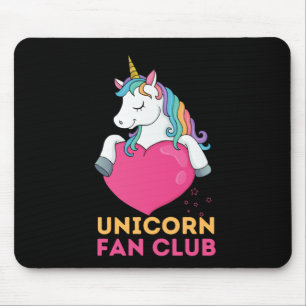 Unicorn Fan Club Mouse Pad