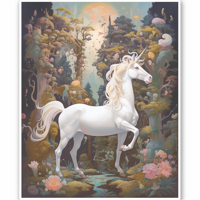 Unicorn Fantasy Art (Front)