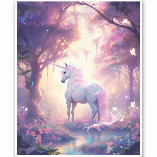 Unicorn Fantasy Art (Front)
