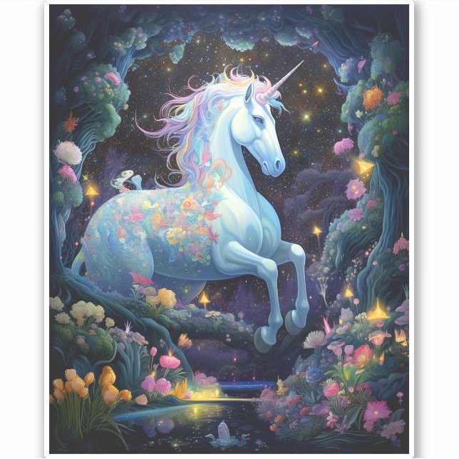 Unicorn Fantasy Art (Front)