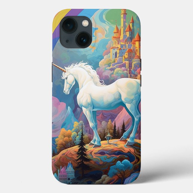 Unicorn Fantasy Art Case-Mate iPhone Case (Back)